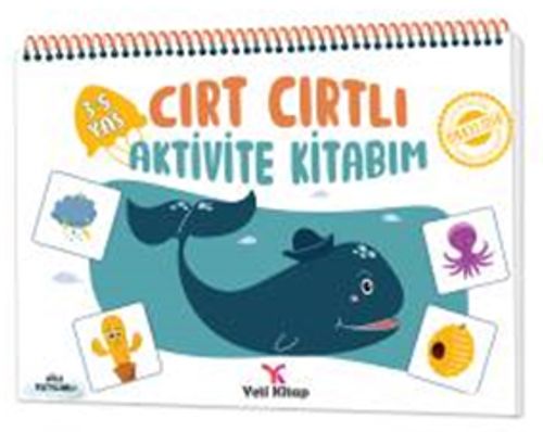 Cırt Cırtlı Aktivite Kitabım (3-5 Yaş)
