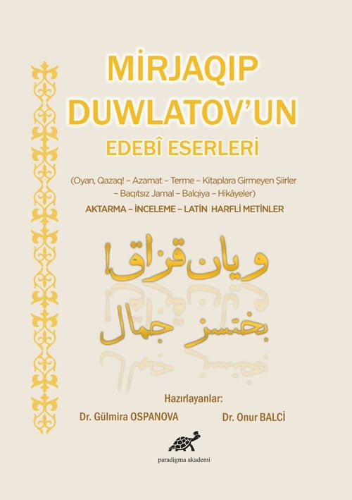 Mirjaqıp Duwlatov'un Edebi Eserleri