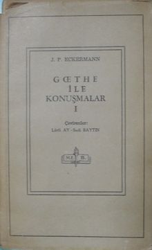 Goethe İle Konuşmalar / 11-Z-166