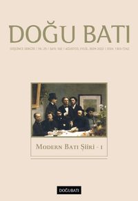 Doğu Batı Dergisi 102. Sayı Ağustos-Eylül-Ekim 2022