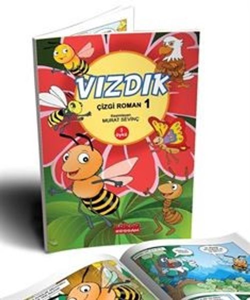 Vızdık Çizgi Roman Renkli Öykü Serisi 1