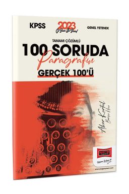 2023 KPSS Türkçe Tamamı Çözümlü 100 Soruda Paragrafın Gerçek 100'ü