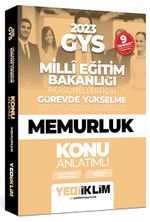 2023 GYS Millî Eğitim Bakanlığı Görevde Yükselme Sınavı Memurluk Konu Anlatımı