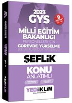 2023 GYS  Millî Eğitim Bakanlığı Görevde Yükselme Sınavı Şeflik Konu Anlatımı