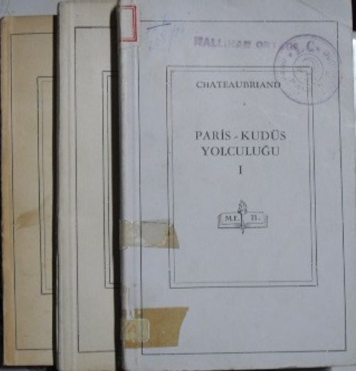 Paris-Kudüs Yolculuğu (3 Cilt) (11-Z-169)