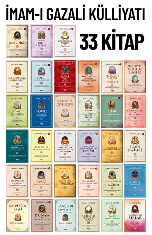 İmam-ı Gazali Külliyatı (33 Kitap)
