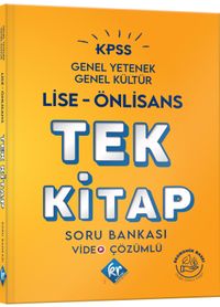 2024 KPSS Lise ÖnLisans Genel Yetenek Genel Kültür Tek Kitap Soru Bankası