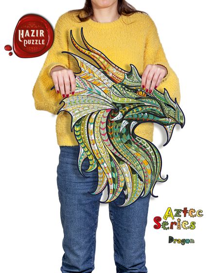 AZTEC Dragon 493 Parça Hazır Puzzle (AZH40)