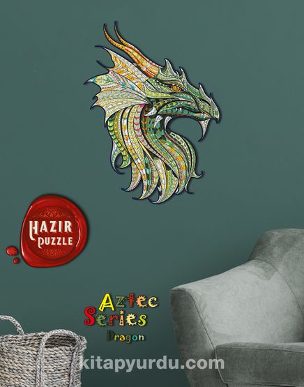 AZTEC Dragon 493 Parça Hazır Puzzle (AZH40)