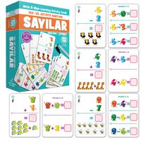 Okul Öncesi Eğitim Kartları Yaz Sil Aktivite Kartları Sayılar (389987)