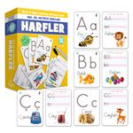 Okul Öncesi Eğitim Kartları Yaz Sil Aktivite Kartları Harfler (380939)