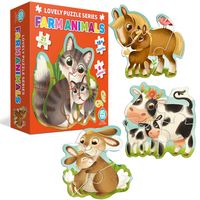 Lovely Puzzle Farm Animals (409029)