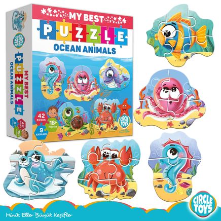My Best Puzzle Ocean Animals (409050)