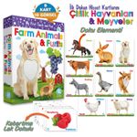 Dokun Hisset Çiftlik Hayvanları Ve Meyveler (409098)