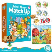 Animals Memory Match Up (409111)