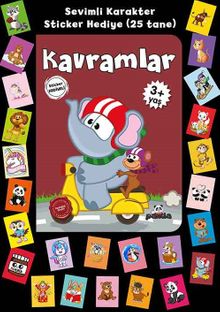 Stickerlı 3+ Yaş Kavramlar