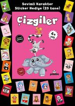 Stickerlı 4+ Yaş Çizgiler