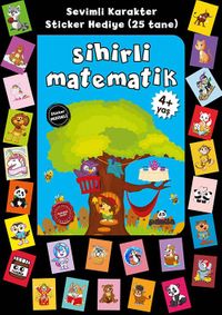 Stickerlı 4+ Yaş Sihirli Matematik