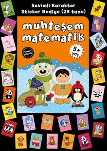 Stickerlı 5+ Yaş Muhteşem Matematik
