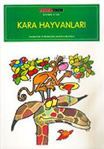 Kara Hayvanları 16 Syf. Renkli Boyama Kitabı