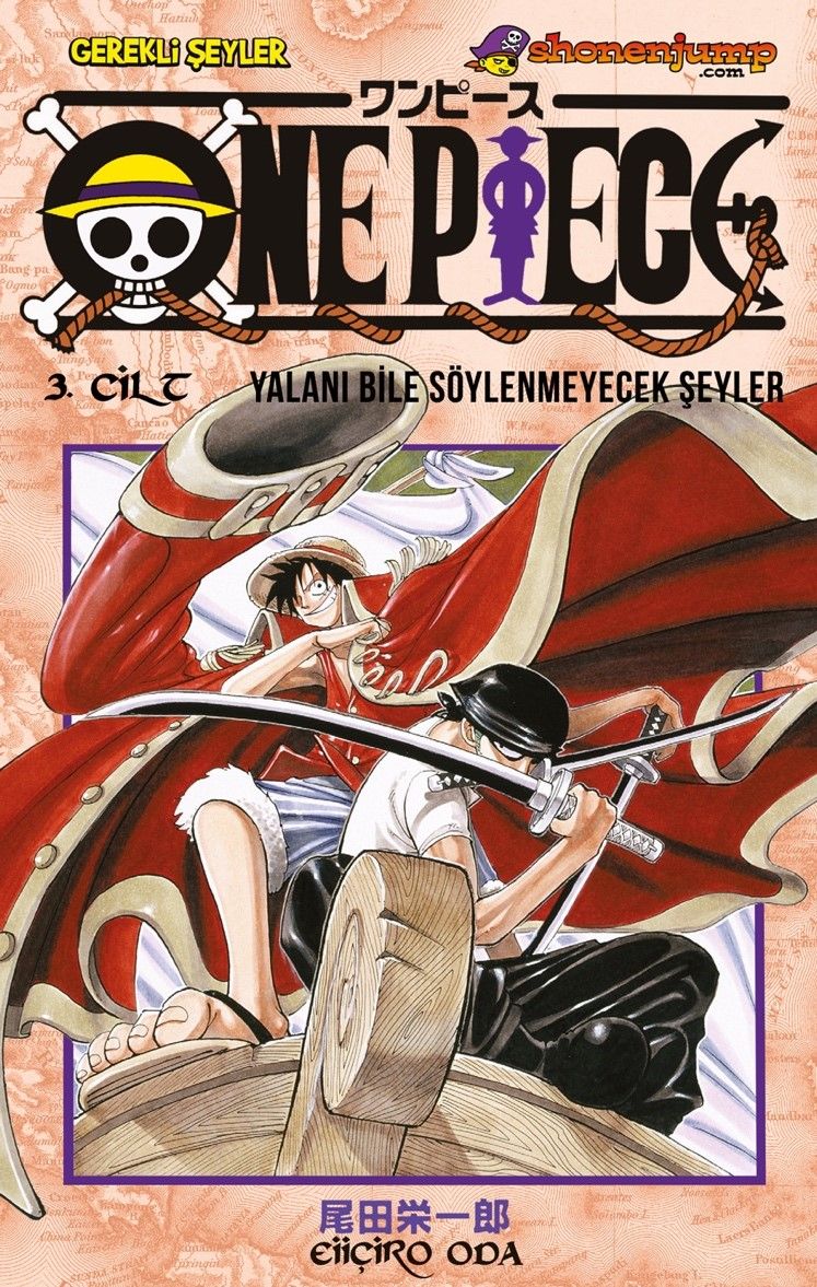 One Piece 3. Cilt / Yalanı Bile Söylenmeyecek Şeyler (Eiiçiro Oda