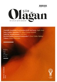 Olağan Şiir Dergisi Sayı:32 Mayıs-Haziran 2023
