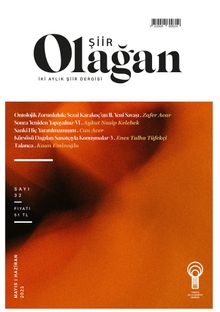 Olağan Şiir Dergisi Sayı:32 Mayıs-Haziran 2023