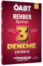 ÖABT Rehber Öğretmen 3 Deneme Çözümlü