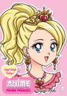 Anime Pembe Prenses Boyama Kitabı