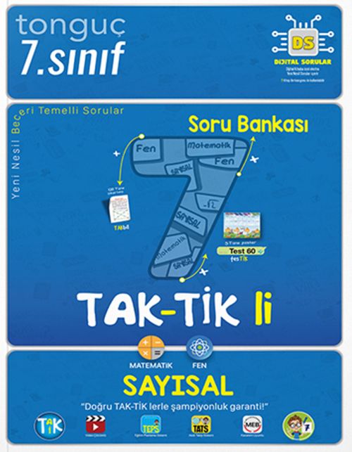 7. Sınıf Sayısal Tak-Tikli Soru Bankası