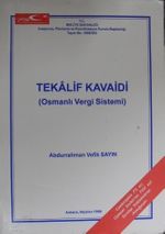 Tekalif Kavaidi (I-II) (Osmanlı Vergi Sistemi)