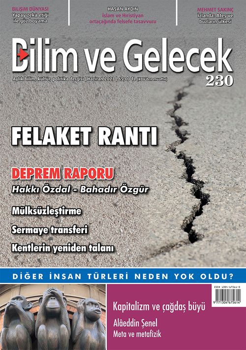 Bilim ve Gelecek Dergisi Sayı:230 Haziran 2023