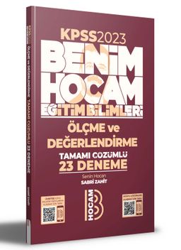 2023 KPSS Eğitim Bilimleri Ölçme ve Değerlendirme Tamamı Çözümlü 23 Deneme 