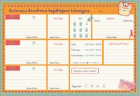 Diyet ve Egzersiz Günlüğü - Organizer Bloknot