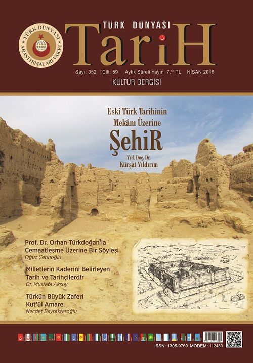 Türk Dünyası Araştırmaları Vakfı Dergisi Nisan 2016 / Sayı:352