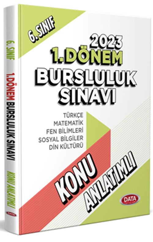 6. Sınıf Bursluluk Sınavı Konu Anlatımlı 