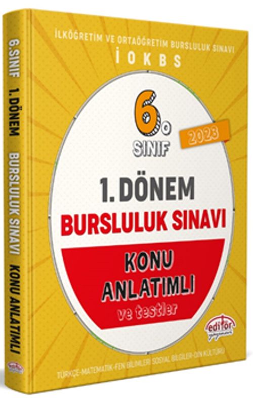 6. Sınıf 1. Dönem Bursluluk Sınavı Konu Anlatımlı 