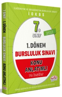 7. Sınıf 1. Dönem Bursluluk Sınavı Konu Anlatımlı 