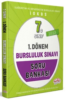 7. Sınıf 1. Dönem Bursluluk Sınavı Soru Bankası 