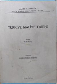Türkiye Maliye Tarihi (5-B-39)
