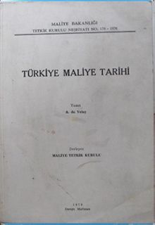 Türkiye Maliye Tarihi (5-B-39)