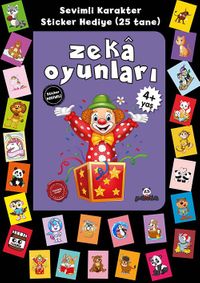 Stickerlı 4+ Yaş Zeka Oyunları