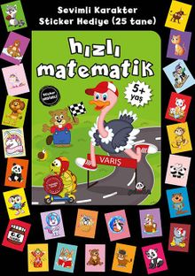 Stickerlı 5+ Yaş Hızlı Matematik