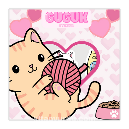 Lovely Cat Sticker