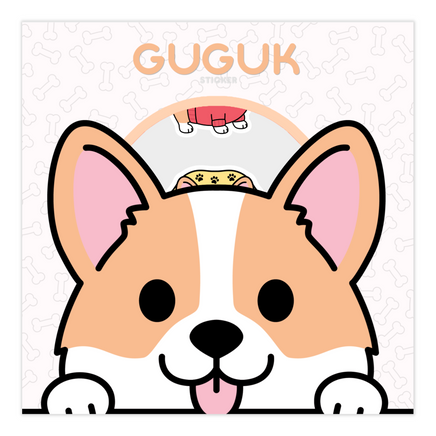 Corgi Sticker