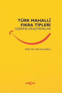 Türk Mahalli Fıkra Tipleri Üzerine Araştırmalar