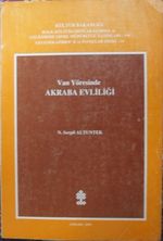 Van Yöresinde Akraba Evliliği (11-F-8)