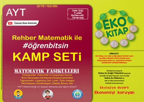 AYT Matematik Fasikülleri Seti Eko