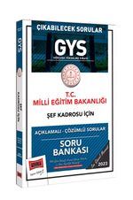 2023 Milli Eğitim Bakanlığı Şef Kadrosu İçin Açıklamalı Çözümlü Soru Bankası 