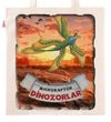 Askılı Bez Çanta - Dinozorlar - Mıcroraptor